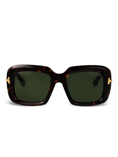 TOM FORD Eyewear square-frame sunglasses - Brown - zdjęcie produktu nr 1