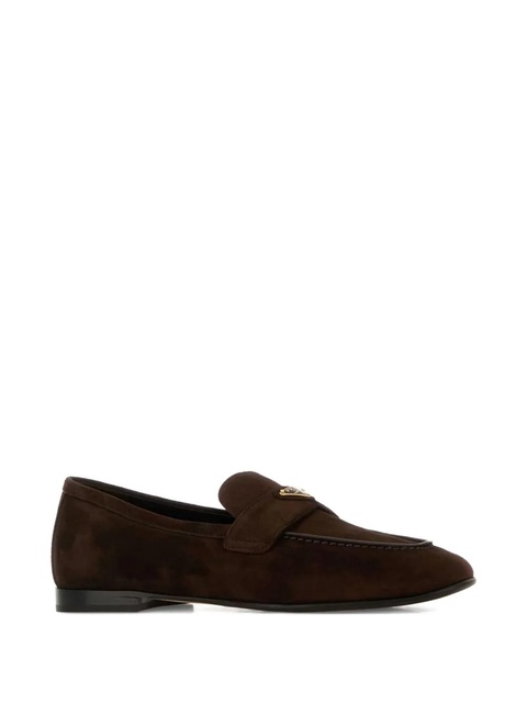 Prada triangle-logo loafers - F0003|MORO - zdjęcie produktu nr 1