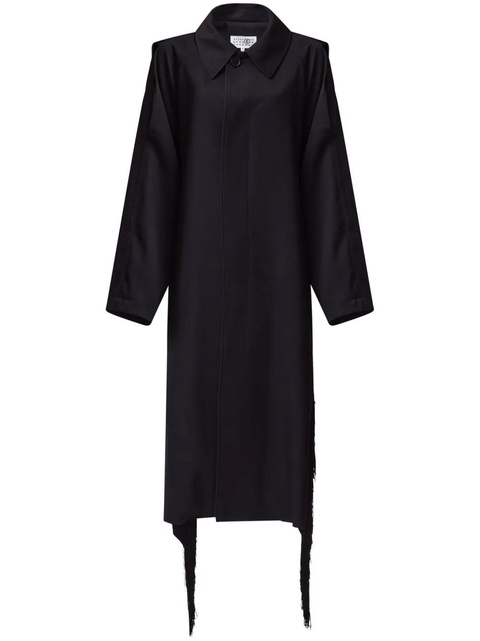 MM6 Maison Margiela wool coat - Black - zdjęcie produktu nr 1