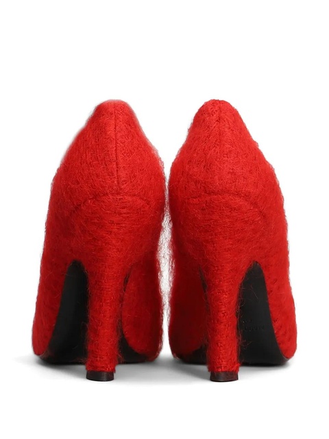 Magda Butrym 115mm loomed pointed pumps - Red - zdjęcie produktu nr 2