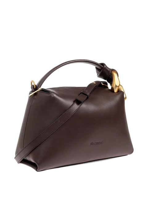 JW Anderson leather tote bag - Brown - zdjęcie produktu nr 2