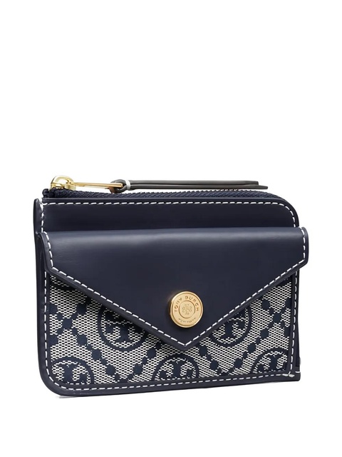 Tory Burch T Monogram cardholder - Blue - zdjęcie produktu nr 2