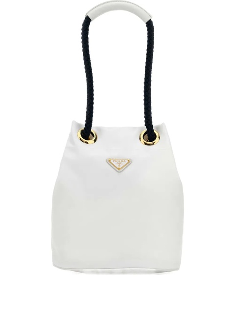 Prada Re-Nylon Mariner rope-handle bucket bag - White - zdjęcie produktu nr 2