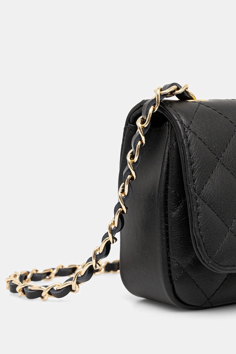 Answear.LAB torebka skórzana kolor czarny - zdjęcie produktu nr 2