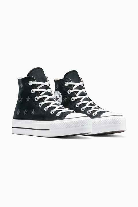 Converse trampki Chuck Taylor All Star Lift kolor czarny A15537C - zdjęcie produktu nr 2