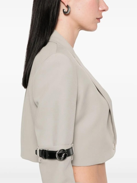 Coperni cropped blazer - Neutrals - zdjęcie produktu nr 2