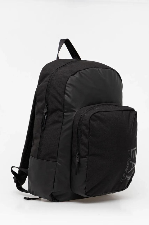 EA7 Emporio Armani plecak kolor czarny duży z nadrukiem AF13820.7X000113 - zdjęcie produktu nr 2