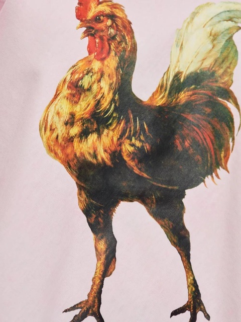 Vivienne Westwood rooster-print T-shirt - Pink - zdjęcie produktu nr 2