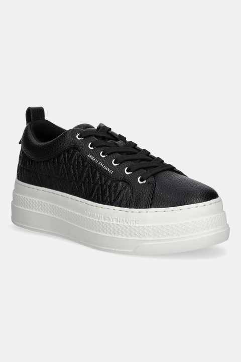 Armani Exchange sneakersy damskie kolor czarny XW001630 AF17351 UC001 - zdjęcie produktu nr 1