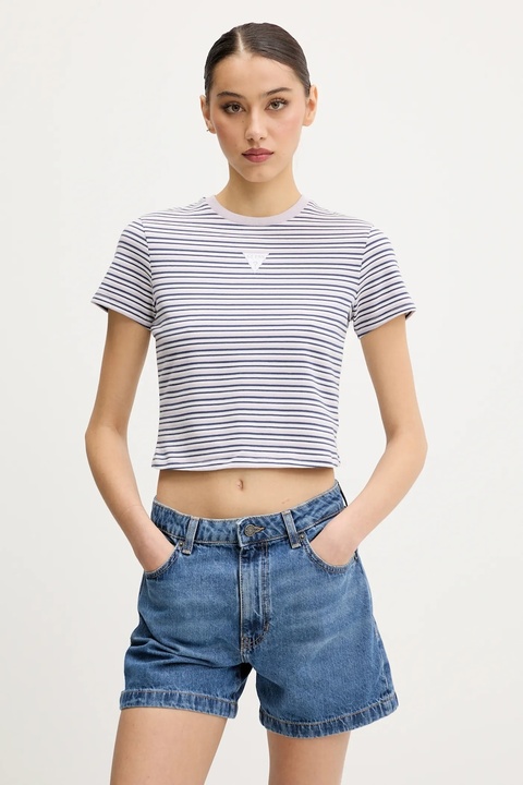 Guess Originals t-shirt damski kolor różowy W5GI57 J1314 - zdjęcie produktu nr 1
