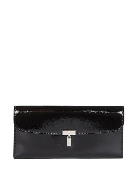 TOTEME turn-lock leather wallet - Black - zdjęcie produktu nr 1