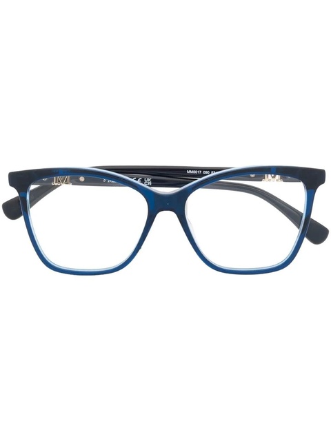 Max Mara Eyewear square-frame glasses - Blue - zdjęcie produktu nr 1