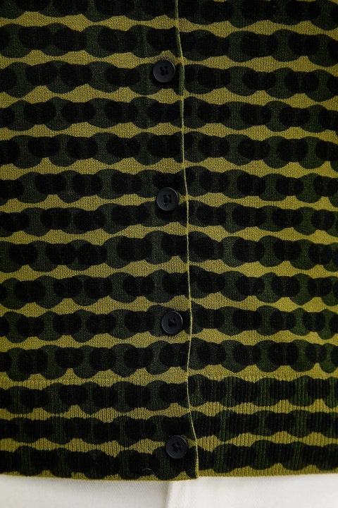 United Colors of Benetton kardigan damski kolor zielony lekki 12F3D5028 - zdjęcie produktu nr 1