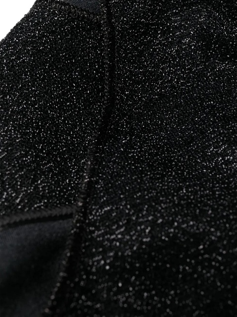 Oséree Lumiere lurex bikini - Black - zdjęcie produktu nr 2