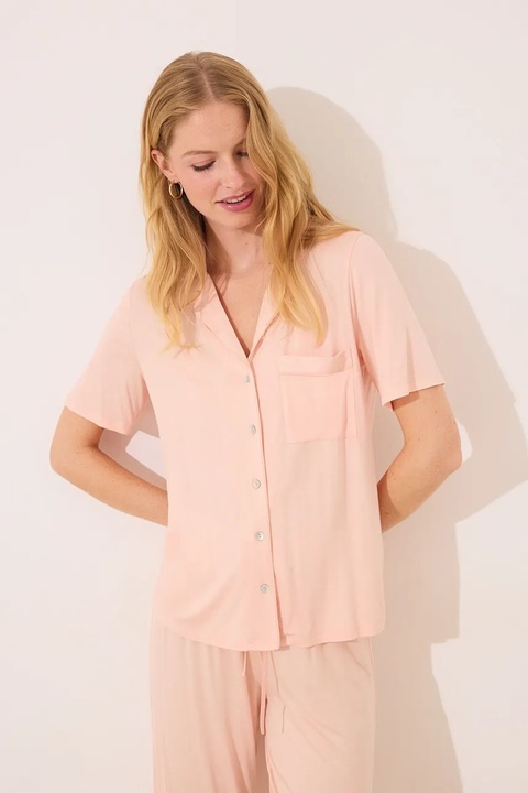 women'secret piżama damska kolor pomarańczowy 3599224 - zdjęcie produktu nr 2