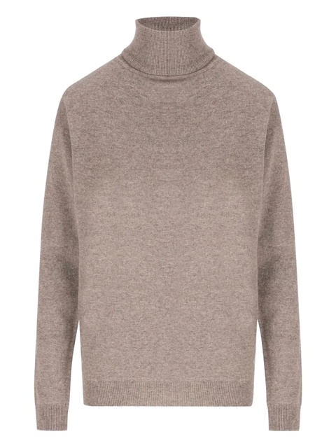Saint Laurent turtleneck cashmere sweater - Neutrals - zdjęcie produktu nr 1