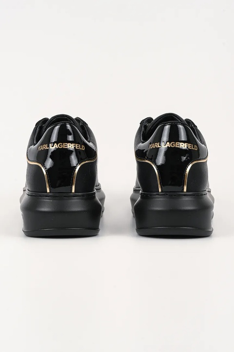 Karl Lagerfeld sneakersy skórzane KAPRI damskie kolor czarny KL62518 - zdjęcie produktu nr 2