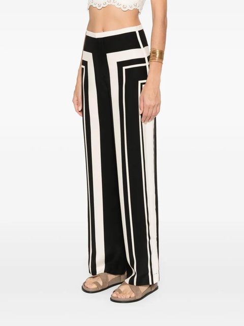SIR. geometric-print trousers - Black - zdjęcie produktu nr 1