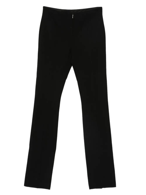Sportmax straight-leg knitted trousers - Black - zdjęcie produktu nr 1