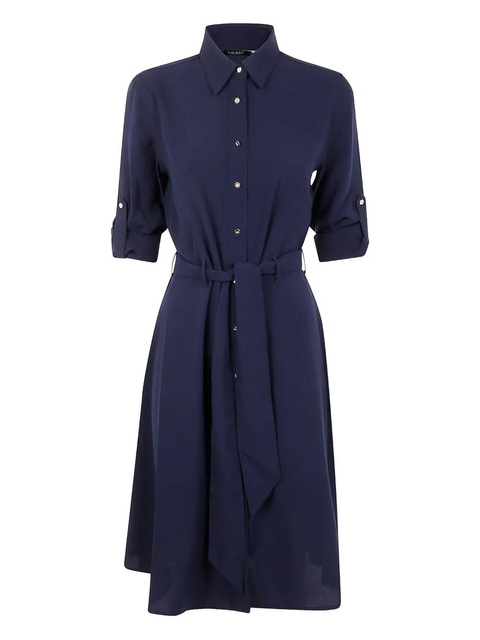 Lauren Ralph Lauren belted shirtdress - Blue - zdjęcie produktu nr 2
