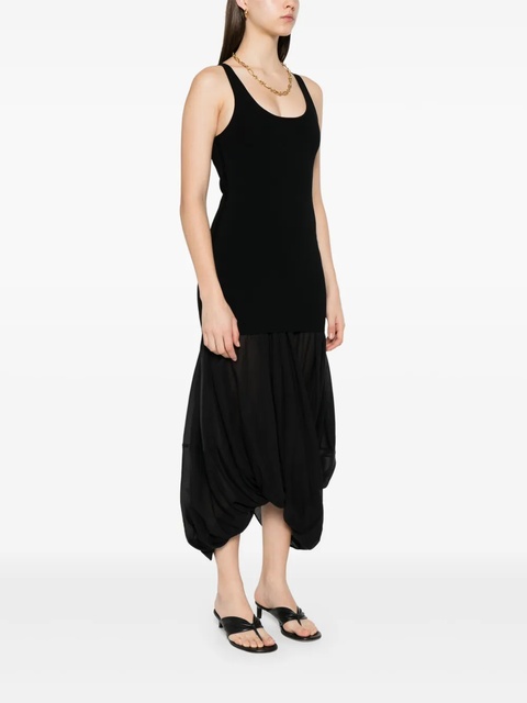 TOTEME cocoon tank dress - Black - zdjęcie produktu nr 2