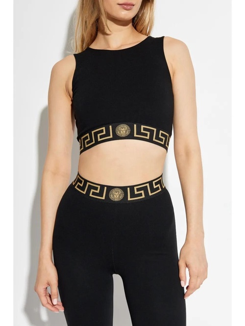Versace Greca Border sports bra - Black - zdjęcie produktu nr 2