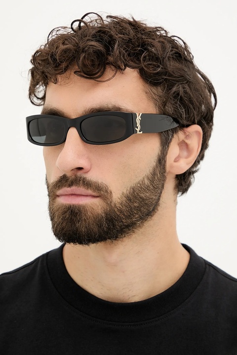 Saint Laurent okulary przeciwsłoneczne kolor czarny SL M152 - zdjęcie produktu nr 2