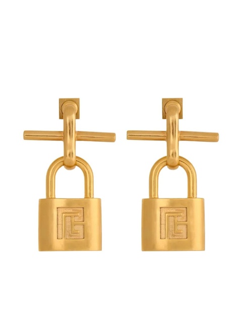 Balmain pulse padlock earrings - Gold - zdjęcie produktu nr 1