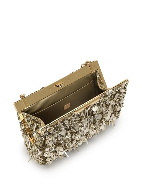 Dolce & Gabbana sequinned shoulder bag - Gold - zdjęcie produktu nr 2