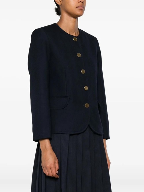 SANDRO button-front jacket - Blue - zdjęcie produktu nr 2