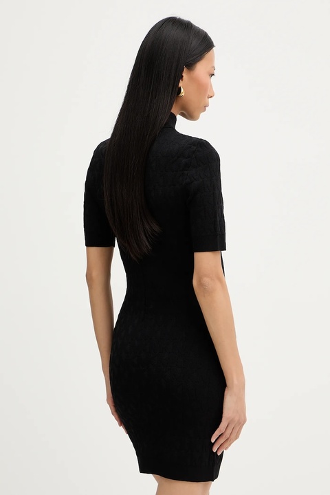 MICHAEL Michael Kors sukienka kolor czarny mini dopasowana MF58393JWV - zdjęcie produktu nr 2