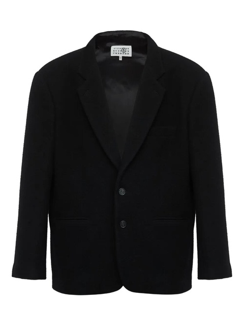 MM6 Maison Margiela single-breasted blazer - Black - zdjęcie produktu nr 2
