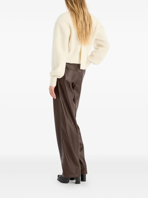 ROTATE BIRGER CHRISTENSEN woven five-pocket trousers - Brown - zdjęcie produktu nr 2