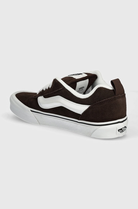 Vans tenisówki zamszowe Knu Skool kolor brązowy VN0009QCNWH1 - zdjęcie produktu nr 1