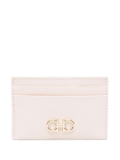 Ferragamo leather cardholder - Pink - zdjęcie produktu nr 1