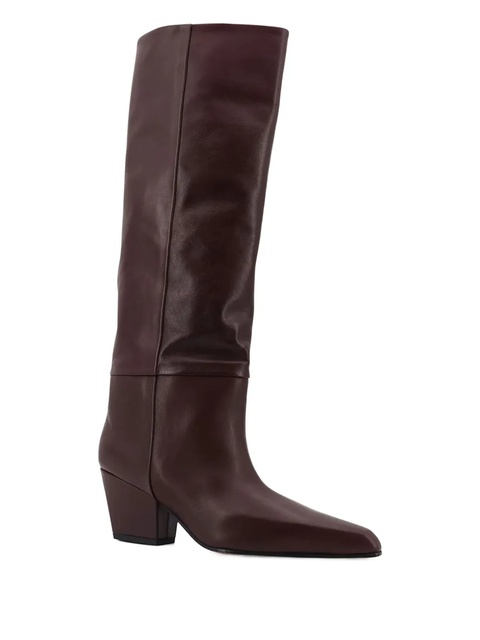Paris Texas 60mm Jane leather knee-high boots - Brown - zdjęcie produktu nr 1