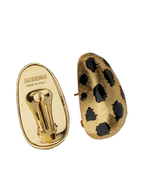 Jacquemus The Curvo earrings - Gold - zdjęcie produktu nr 2
