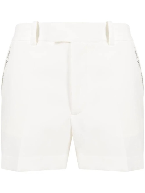 Zadig&Voltaire rhinestone-embellished shorts - White - zdjęcie produktu nr 1