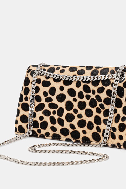 Tory Burch torebka skórzana Kira Turnlock kolor beżowy 169175.250 - zdjęcie produktu nr 2
