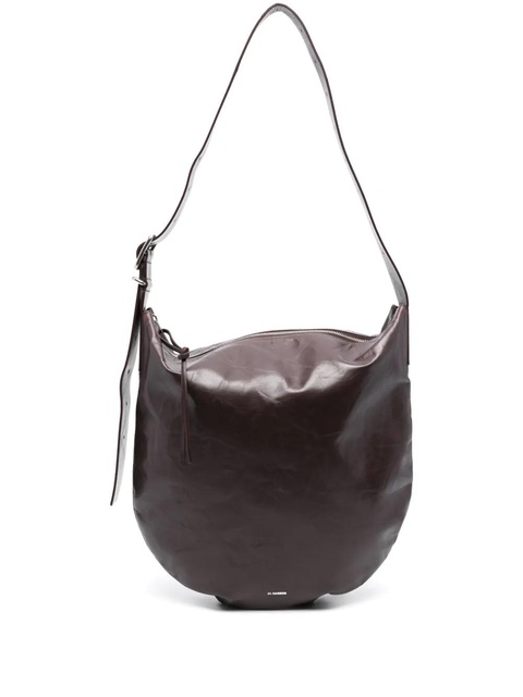 Jil Sander medium Moon shoulder bag - Brown - zdjęcie produktu nr 1
