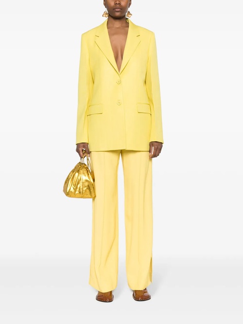 Jil Sander single-breasted blazer - Green - zdjęcie produktu nr 2