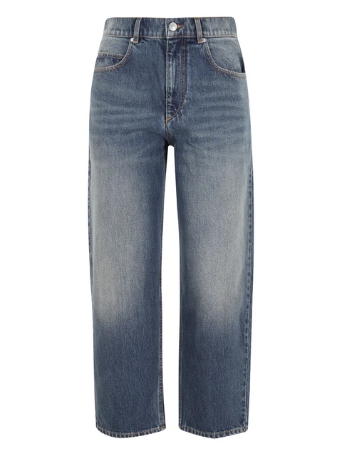 ISABEL MARANT faded-effect pocket jeans - Blue - zdjęcie produktu nr 1