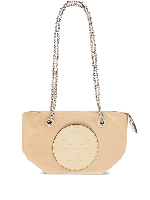 Tory Burch logo-patch chain tote bag - Neutrals - zdjęcie produktu nr 1