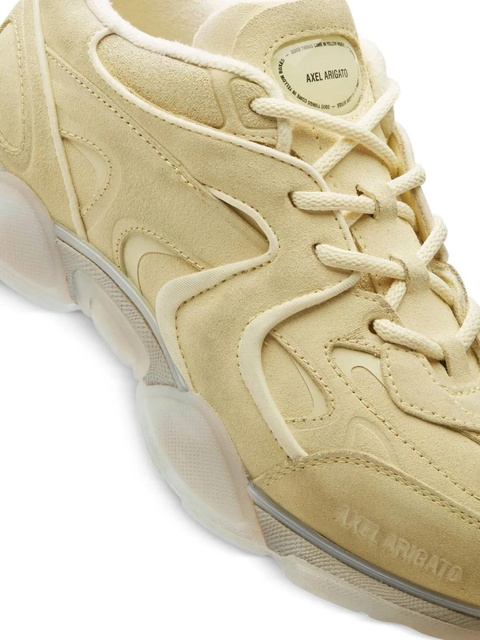 Axel Arigato leather panelled lace-up sneakers - Yellow - zdjęcie produktu nr 2