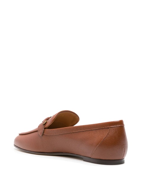 Tod's knot-plaque leather loafers - Brown - zdjęcie produktu nr 2