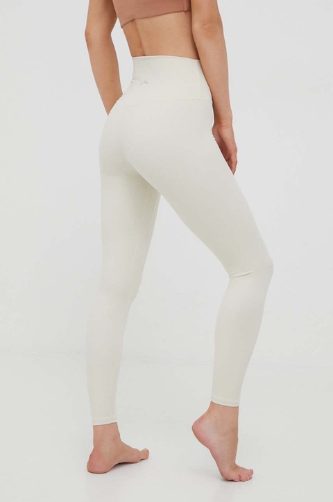 Joy in me legginsy do jogi Oneness Bond kolor beżowy gładkie Oneness Bond 7/8 - zdjęcie produktu nr 2