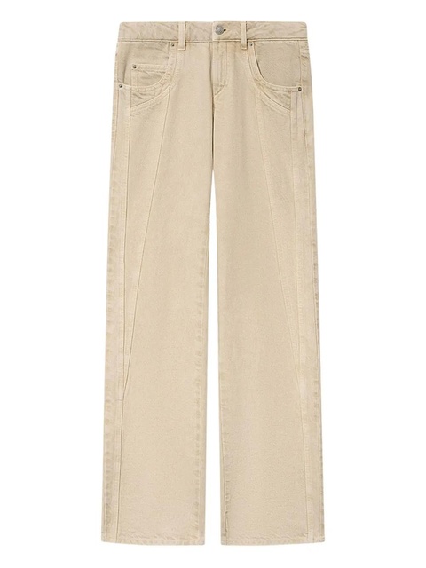 MARANT ÉTOILE Jaylis five-pockets jeans - Neutrals - zdjęcie produktu nr 1