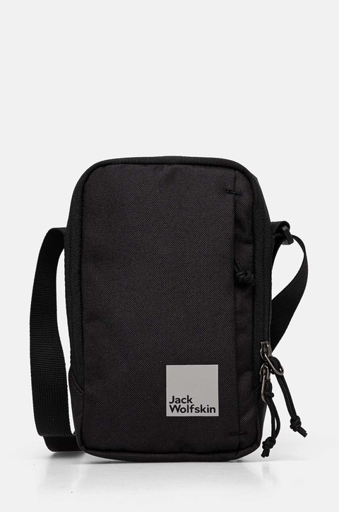 Jack Wolfskin saszetka Konya kolor czarny 8007821 - zdjęcie produktu nr 1