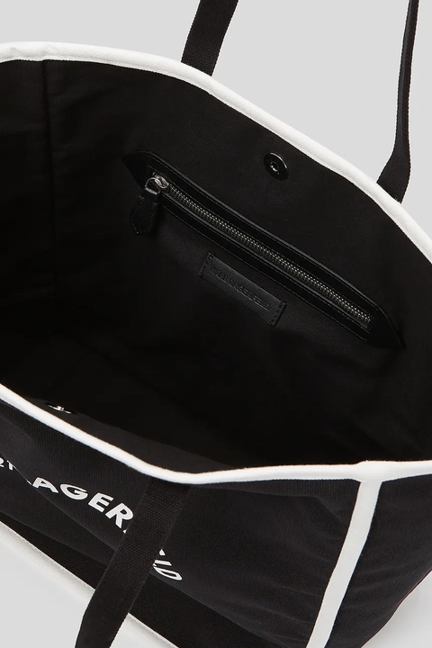 Karl Lagerfeld torebka kolor czarny A3W50018 - zdjęcie produktu nr 2