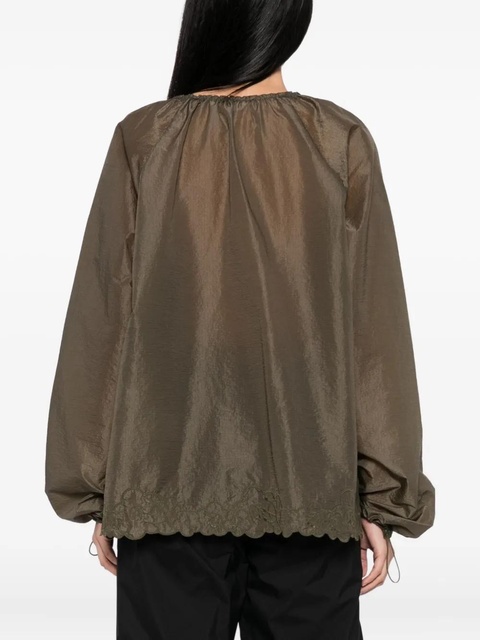 Cecilie Bahnsen Brody blouse - Green - zdjęcie produktu nr 2